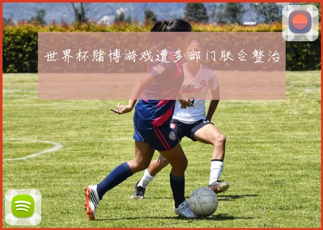 世界杯赌博游戏遭多部门联合整治