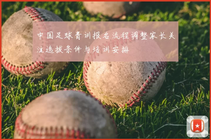 中国足球青训报名流程调整家长关注选拔条件与培训安排